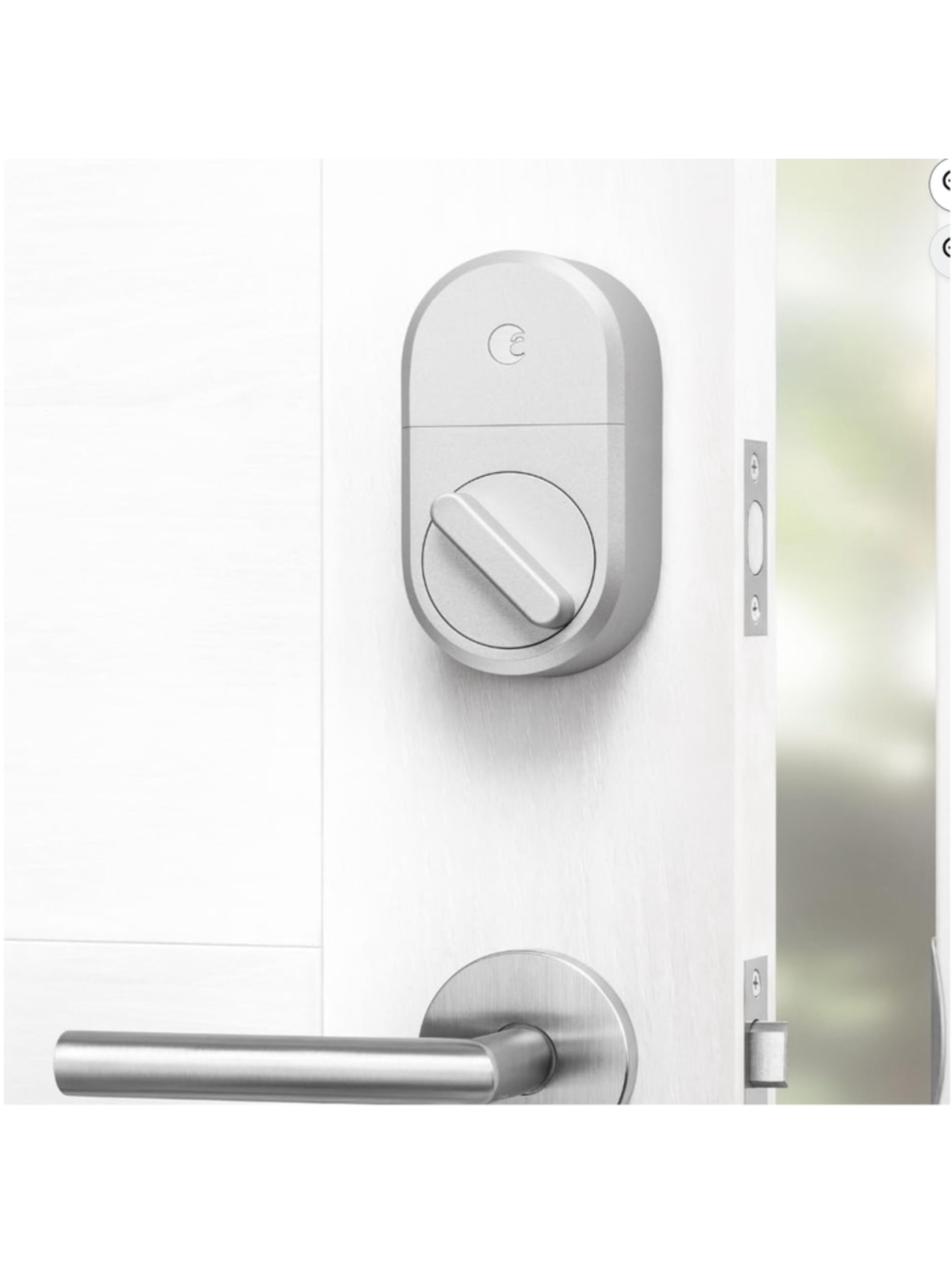 August Home Smart Lock, 3rd Generation – Silver